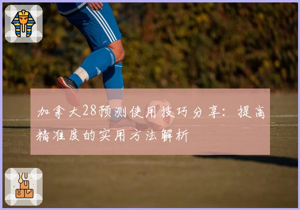 加拿大28预测使用技巧分享：提高精准度的实用方法解析